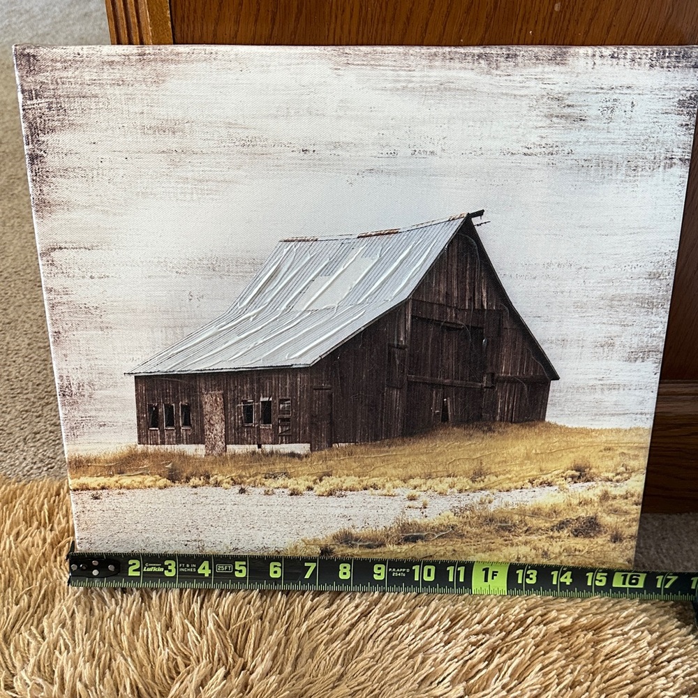 Rustic Barn Canvas Wall Art - Picture 2 of 3